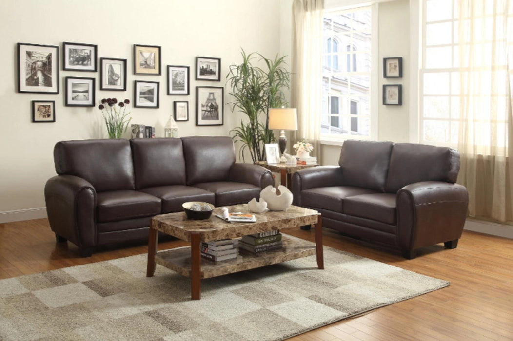 Rubin Sofa in Dark Brown