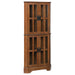 traditional-warm-brown-curio-cabinet