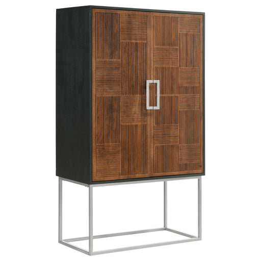 borman-2-door-bar-cabinet-wine-storage-walnut-and-black