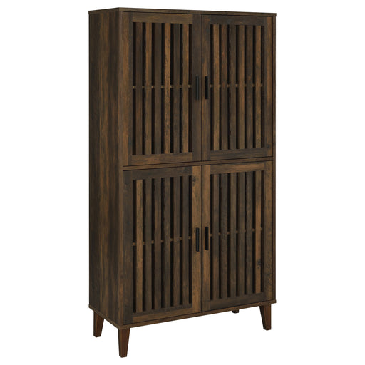 elouise-4-door-engineered-wood-tall-accent-cabinet-dark-pine