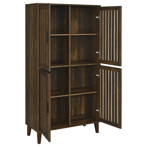 elouise-4-door-engineered-wood-tall-accent-cabinet-dark-pine