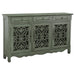 traditional-antique-green-three-door-cabinet