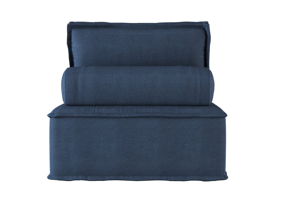 Ulrich 4-Piece Modular Sectional BLUE