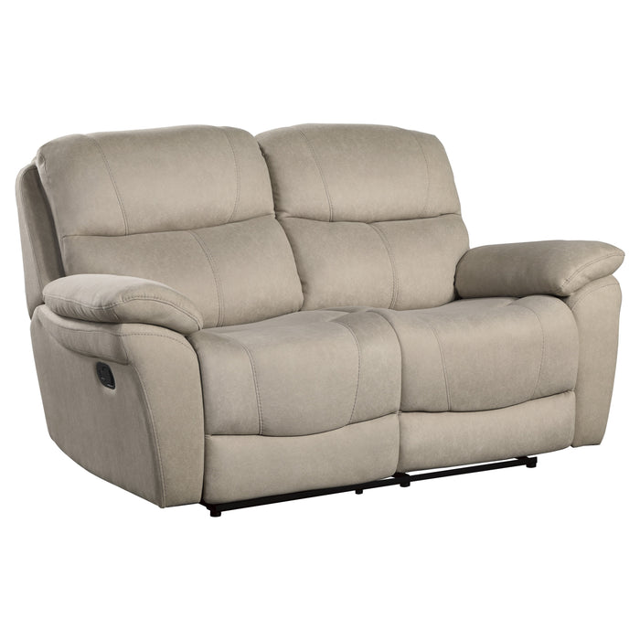 Longvale Recliner Loveseat  TAN