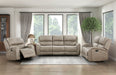 brown-microfiber-recliner-loveseat