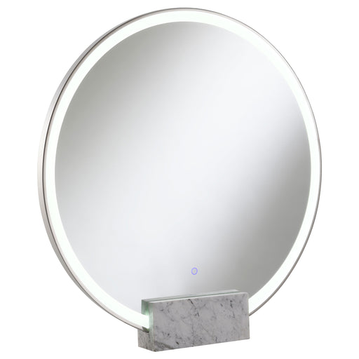 jocelyn-round-table-top-led-vanity-mirror-white-marble-base-chrome-frame