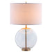 white-and-clear-table-lamp