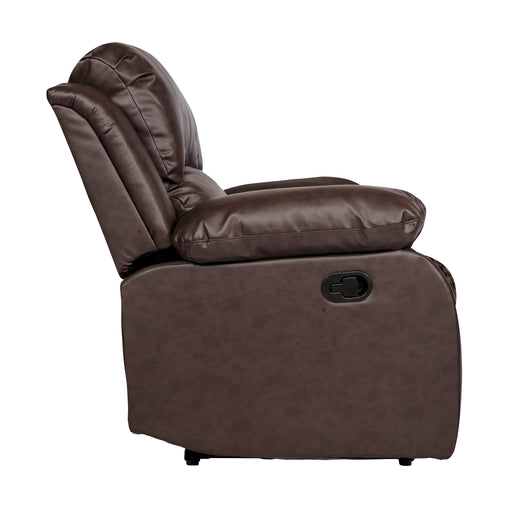 cranley-recliner-loveseat-brown-vinyl