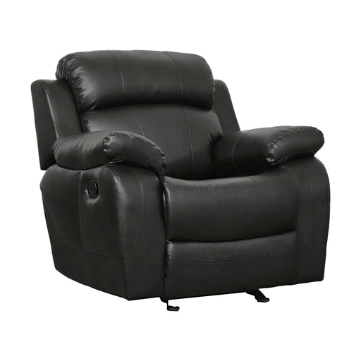 homelegance-furniture-marille-glider-reclining-chair-in-black-9724blk-1