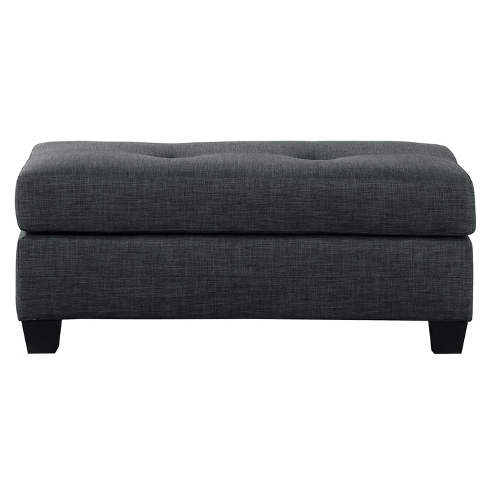 Phelps Ottoman DARK GREY