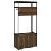 quincy-2-door-engineered-wood-hall-tree-dark-pine-and-black