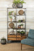 belcroft-4-drawer-etagere-natural-acacia-and-black