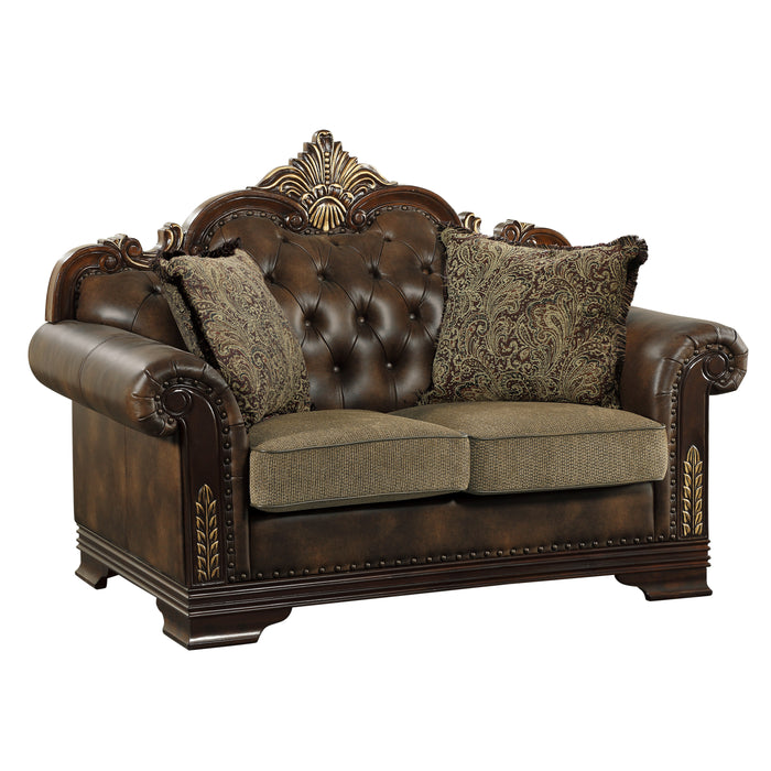 Croydon Loveseat BROWN ONLY