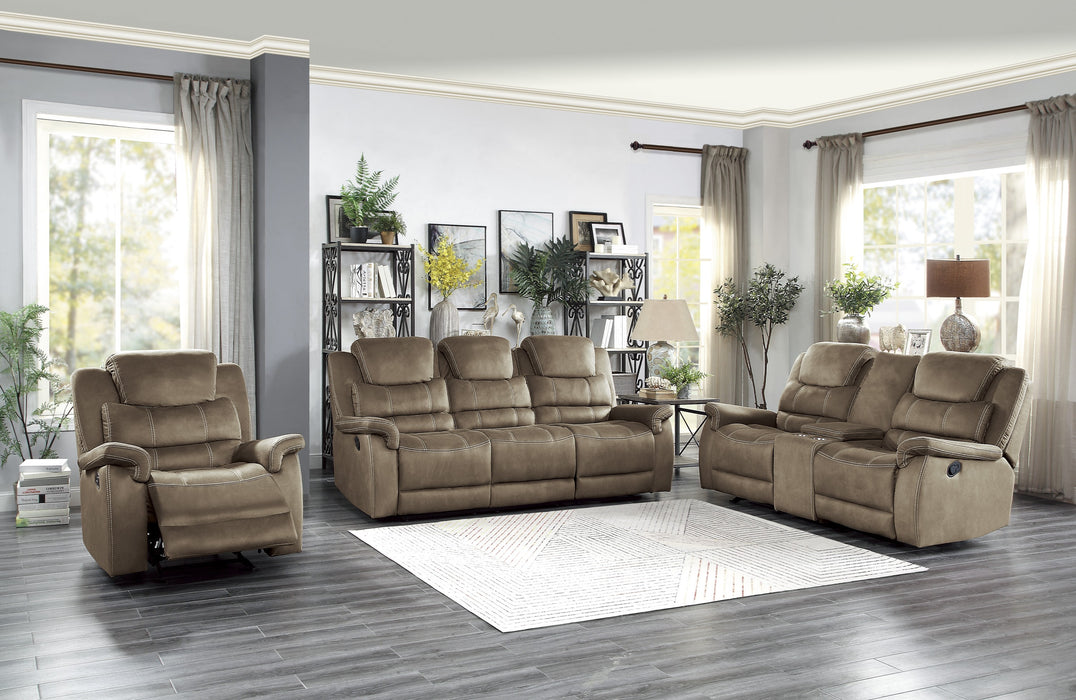 Shola Recliner Loveseat BROWN