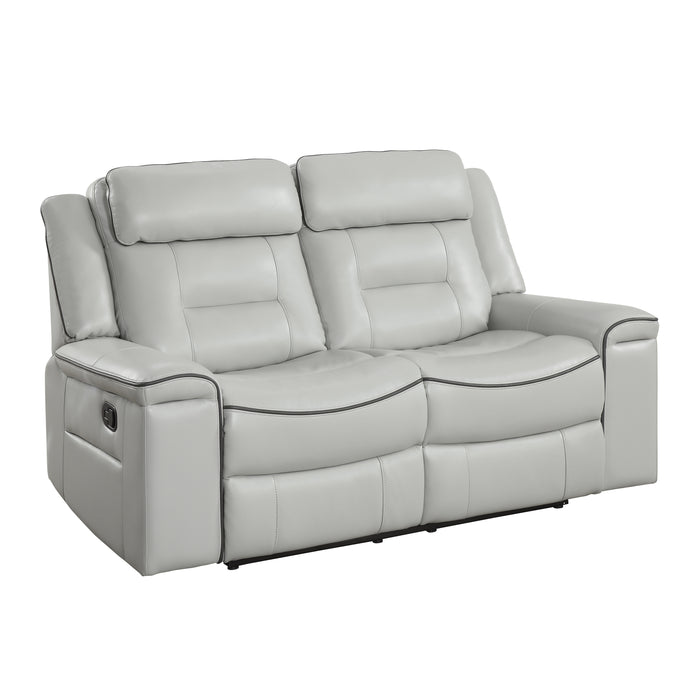 Darwan Recliner Loveseat LITE GREY