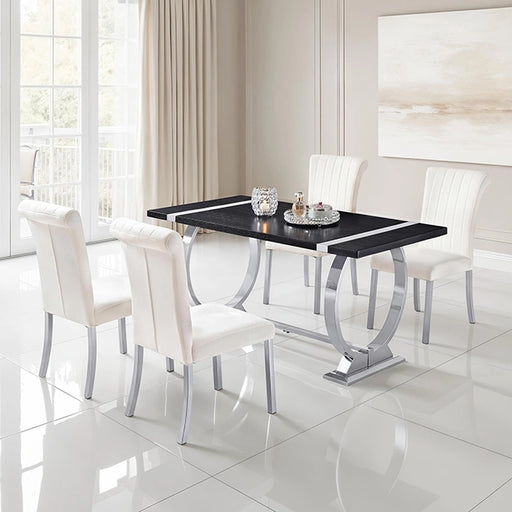 horley-60-dining-table-silver-frame