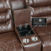 homelegance-furniture-putnam-double-glider-reclining-loveseat-in-brown-9405br-2