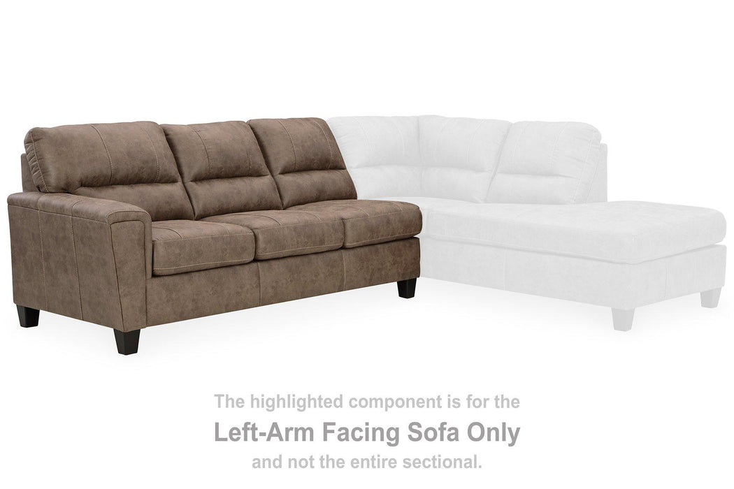 Navi 2-Piece Sectional Sofa Chaise