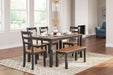 gesthaven-dining-table-with-4-chairs-and-bench-set-of-6