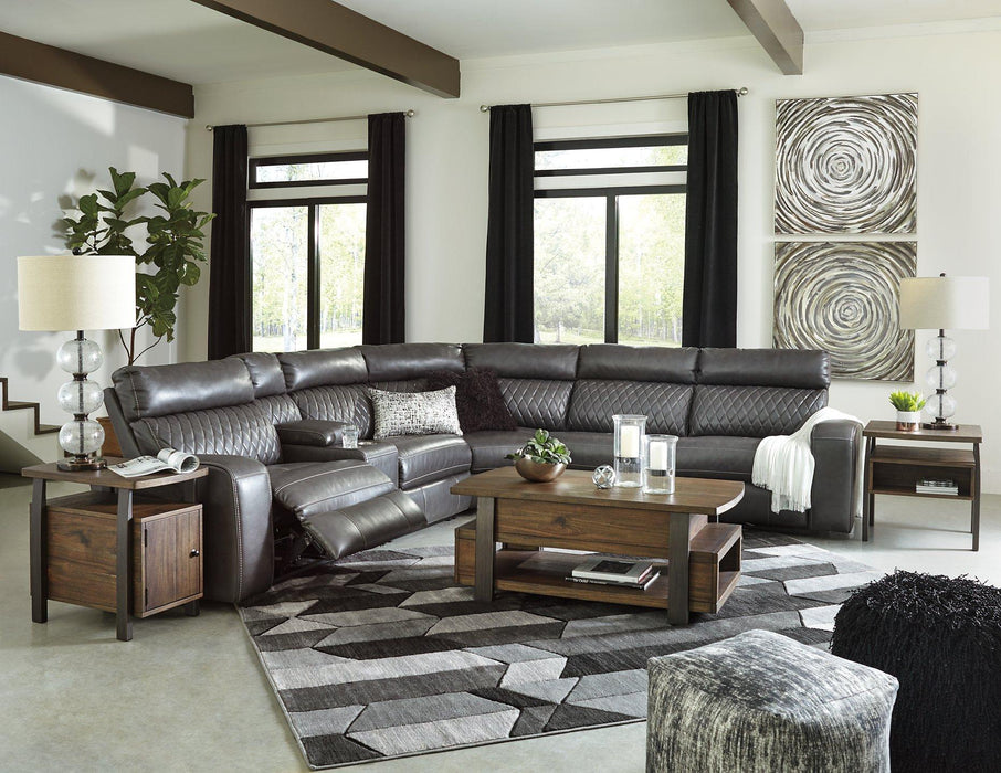 Samperstone Power Reclining Sectional