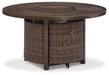 paradise-trail-paradise-trail-fire-pit-table-with-4-nuvella-swivel-lounge-chairs