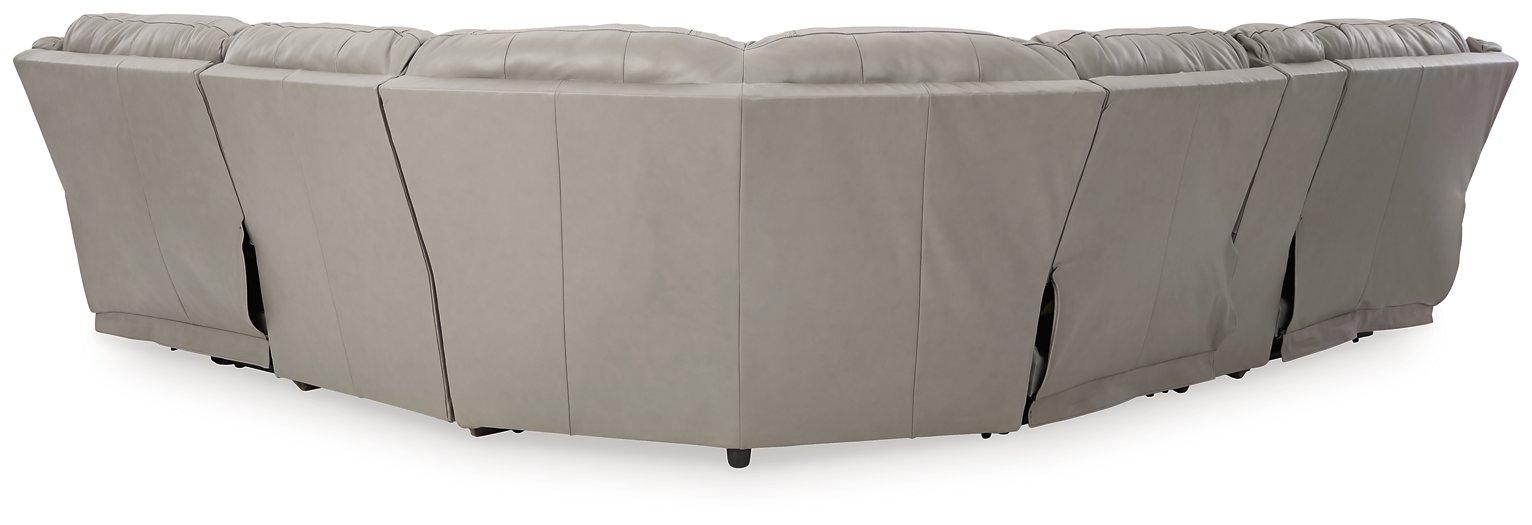 Dunleith Power Reclining Sectional