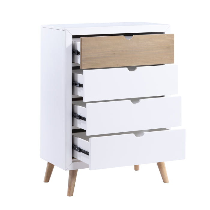 Asker Chest WHITE/NATURAL