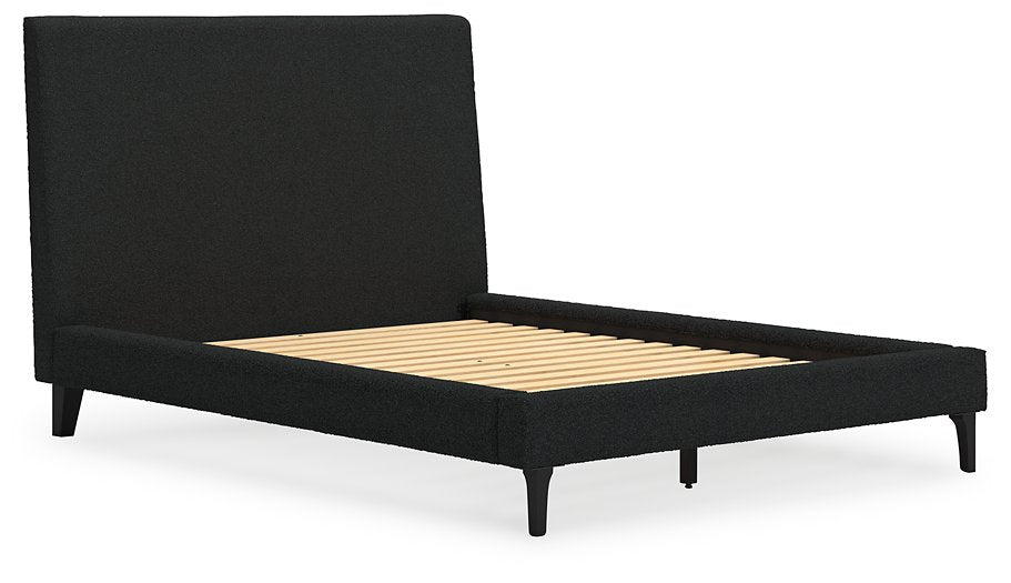 Cadmori Upholstered Bed with Roll Slats