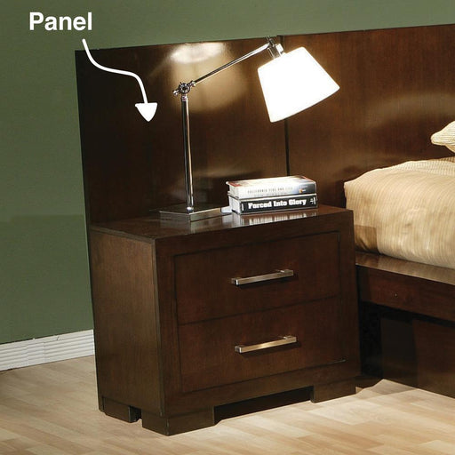 jessica-cappuccino-two-drawer-nightstand-back-panel-pair