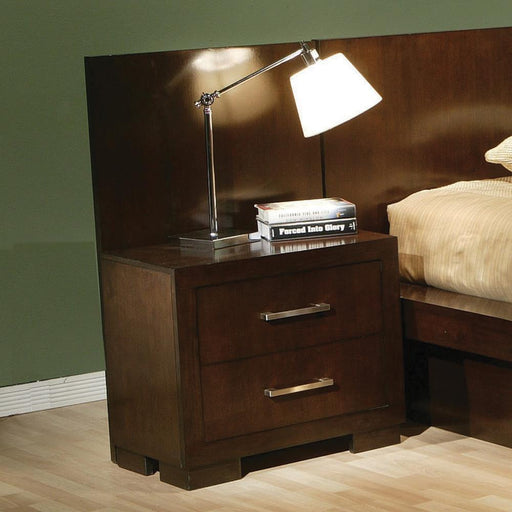 jessica-cappuccino-two-drawer-nightstand