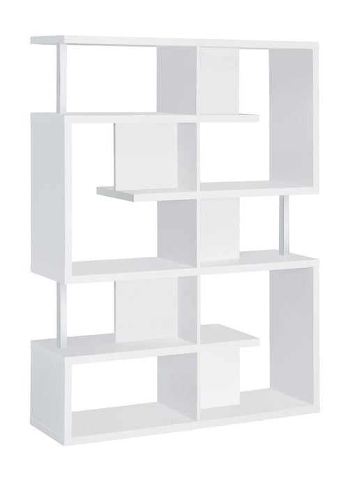 transitional-white-bookcase