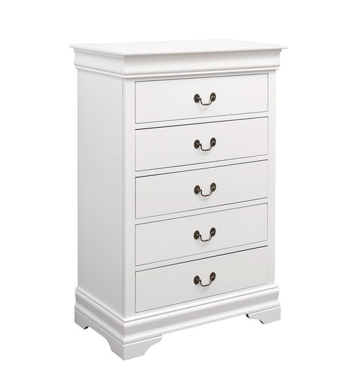 louis-philippe-white-five-drawer-chest