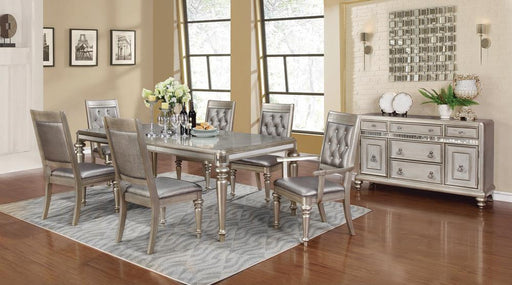 bling-game-hollywood-glam-metallic-platinum-dining-table