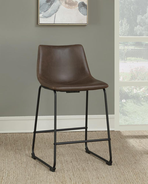 industrial-brown-faux-leather-counter-height-stool