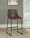 industrial-brown-faux-leather-counter-height-stool