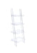 amaturo-clear-acrylic-ladder-bookcase