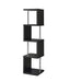 modern-black-four-tier-bookcase