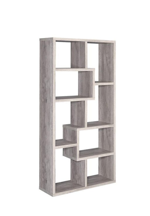 transitional-grey-driftwood-bookcase