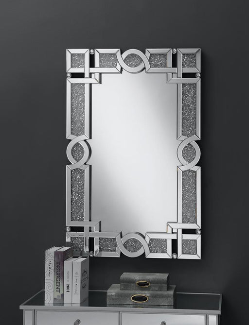 ornate-silver-wall-mirror