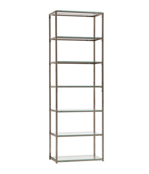 g801017-contemporary-black-nickel-six-tier-bookcase