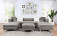 ciabattoni-sectional-gray