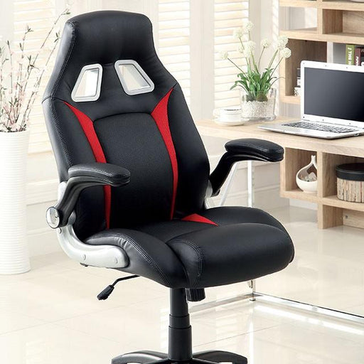 argon-blacksilverred-office-chair