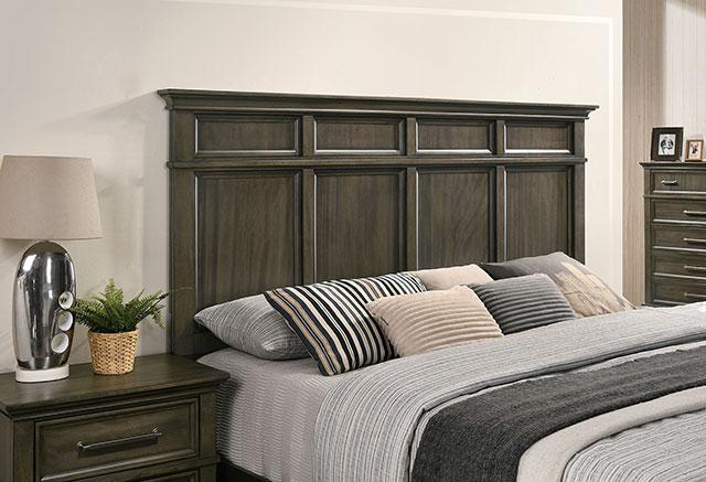 HOUSTON Queen Bed, Gray