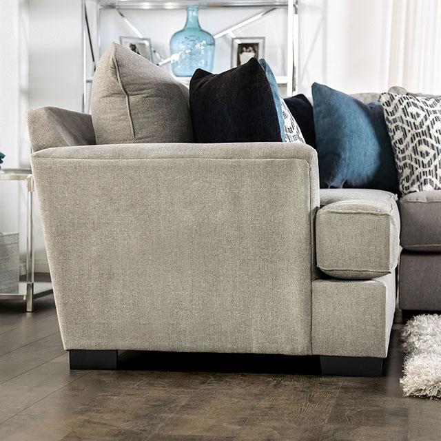 GUNNERSBURY Sectional, Gray