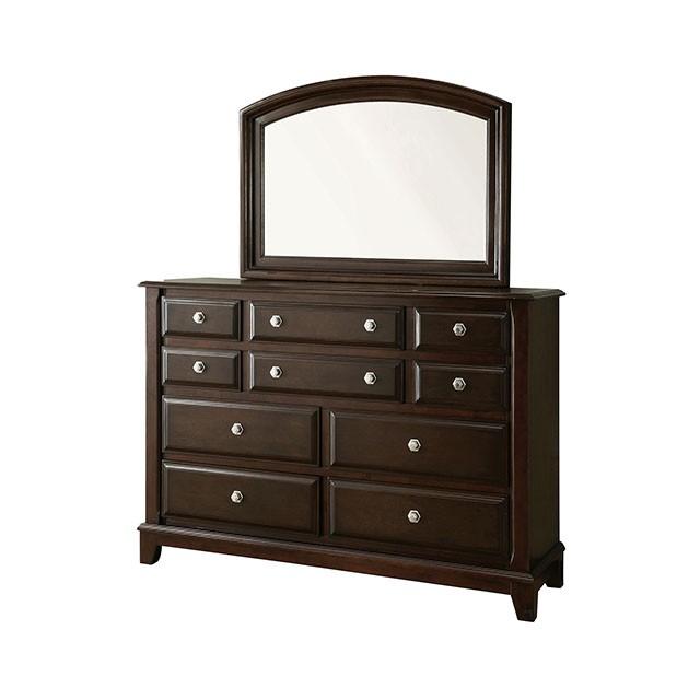 Litchville Brown Cherry Mirror