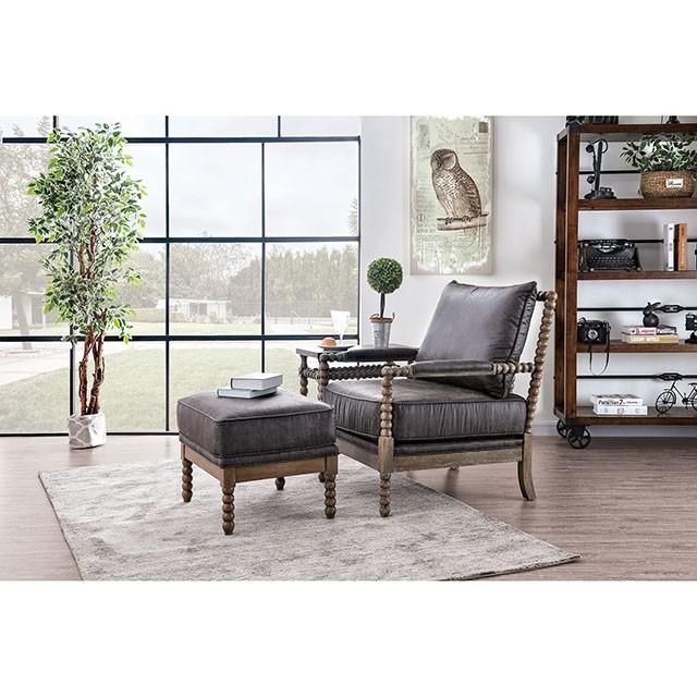 Tarragona Warm Gray Accent Chair