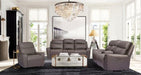 artemia-power-loveseat-gray