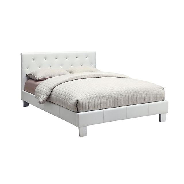 Velen White Cal.King Bed