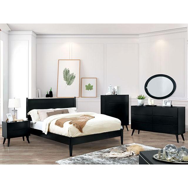 LENNART II Black E.King Bed