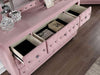 zohar-queen-twin-bed-black-grey-pink
